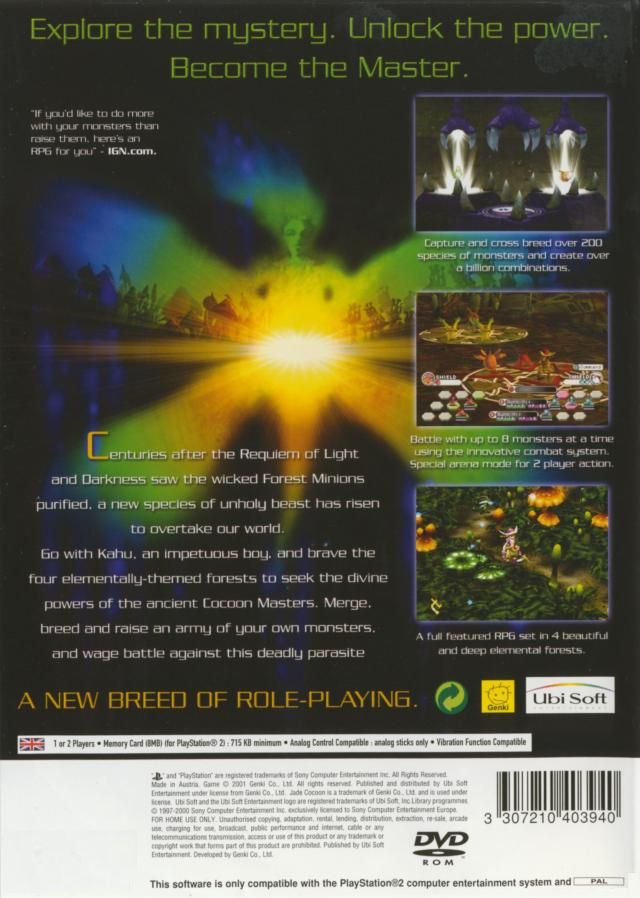 Jade Cocoon 2 PSX cover