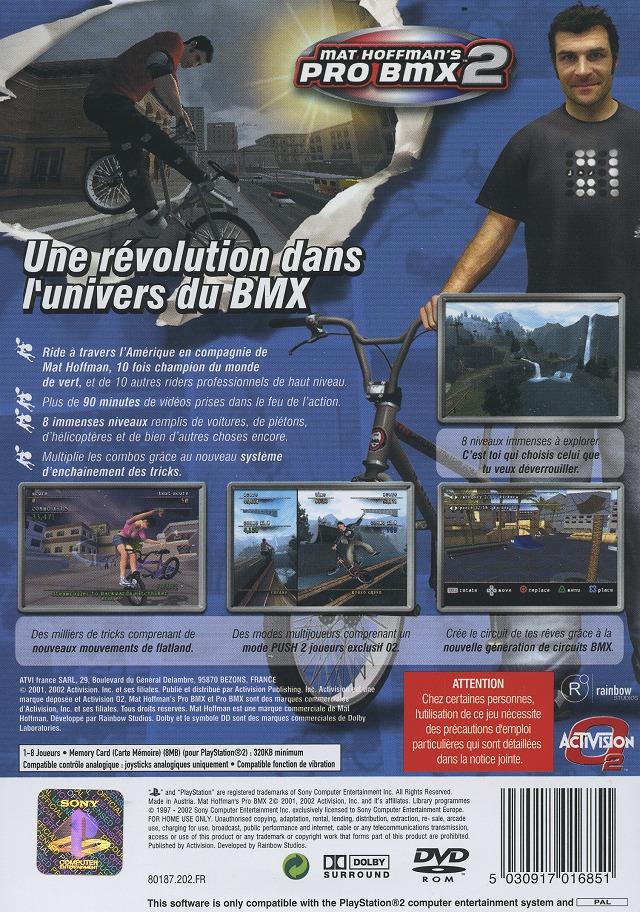 Mat Hoffman's Pro BMX 2 PS2 cover