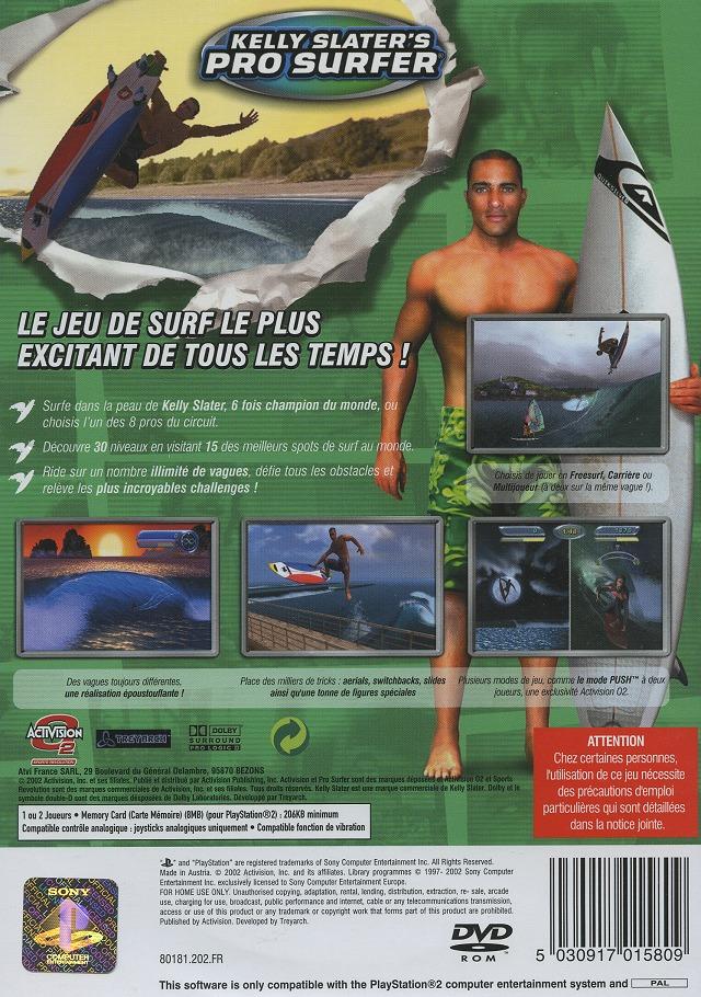 Kelly Slater's Pro Surfer PS2 cover