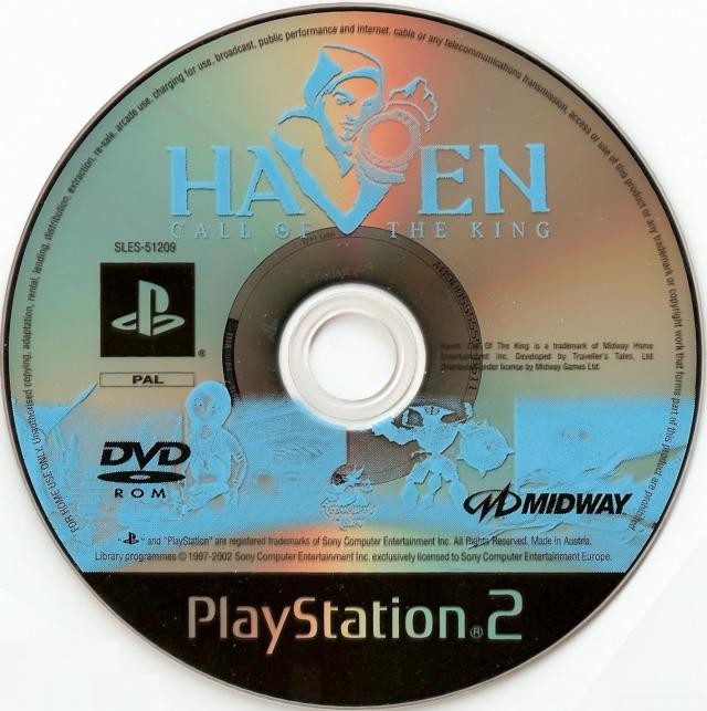 Haven - Call of the King PSX cover