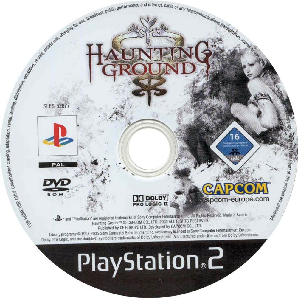 Haunting Ground PSX cover