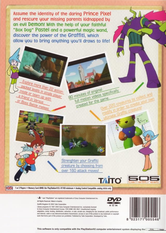 Graffiti Kingdom PSX cover