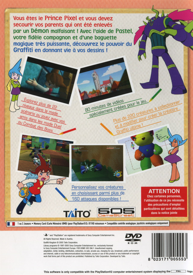 Graffiti Kingdom PSX cover