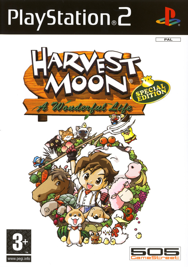 Harvest Moon - A Wonderful Life - Special Edition PS2 cover