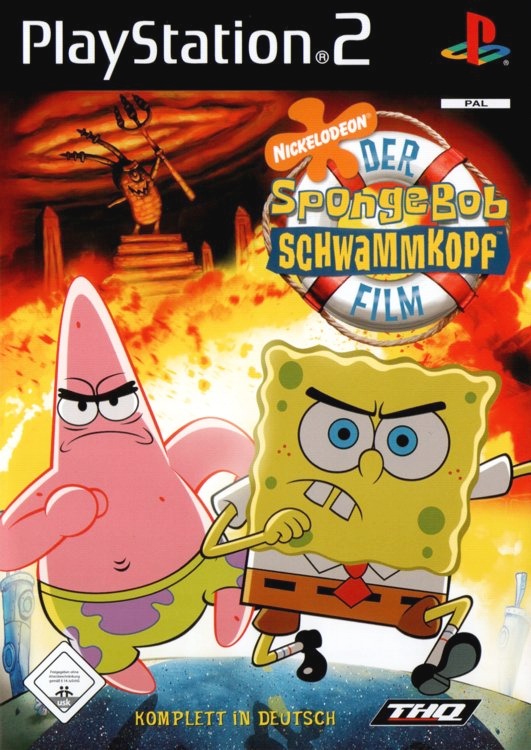 Der SpongeBob Schwammkopf - Film PS2 cover