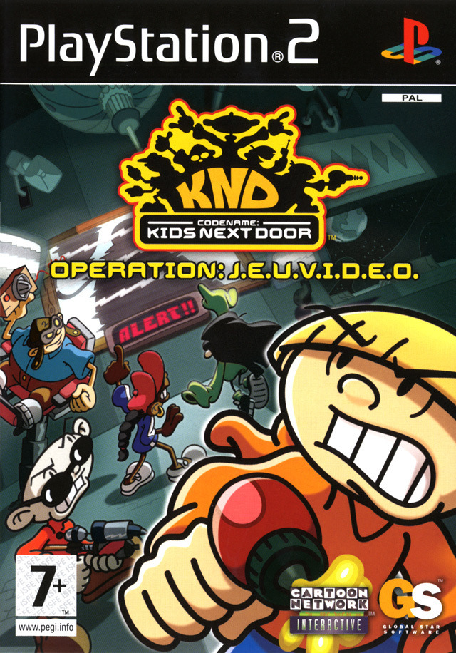 Codename - Kids Next Door - Operation V.I.D.E.O.G.A.M.E. PSX cover