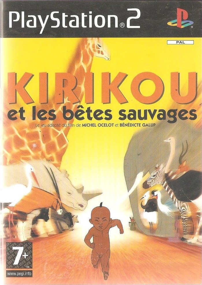 Kirikou and the Wild Beasts PS2 cover