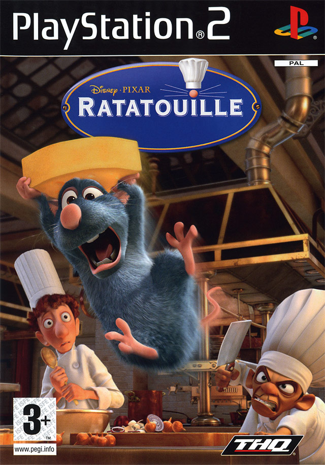 Disney's Pixar - Ratatouille PSX cover