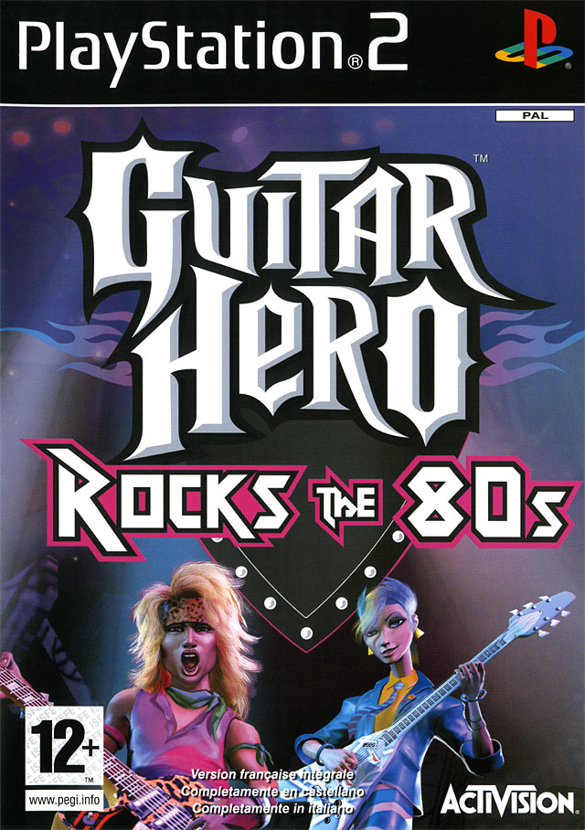 Guitar Hero - Rocks the 80's PS2 cover