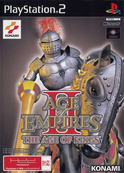 Age of Empires II - The Age of Kings PSX cover