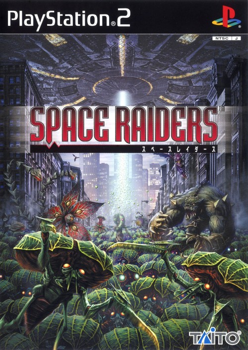 Space Raiders PS2 cover