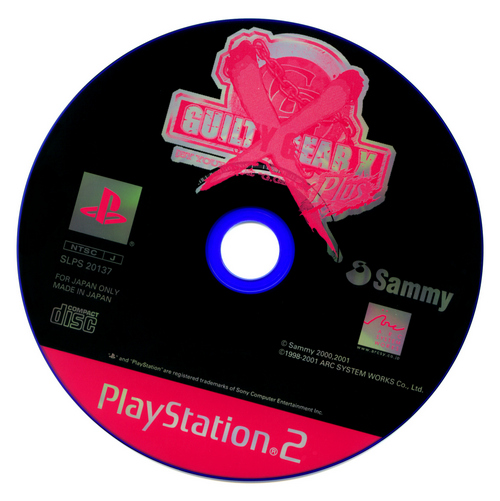 Guilty Gear X Plus PS2 cover