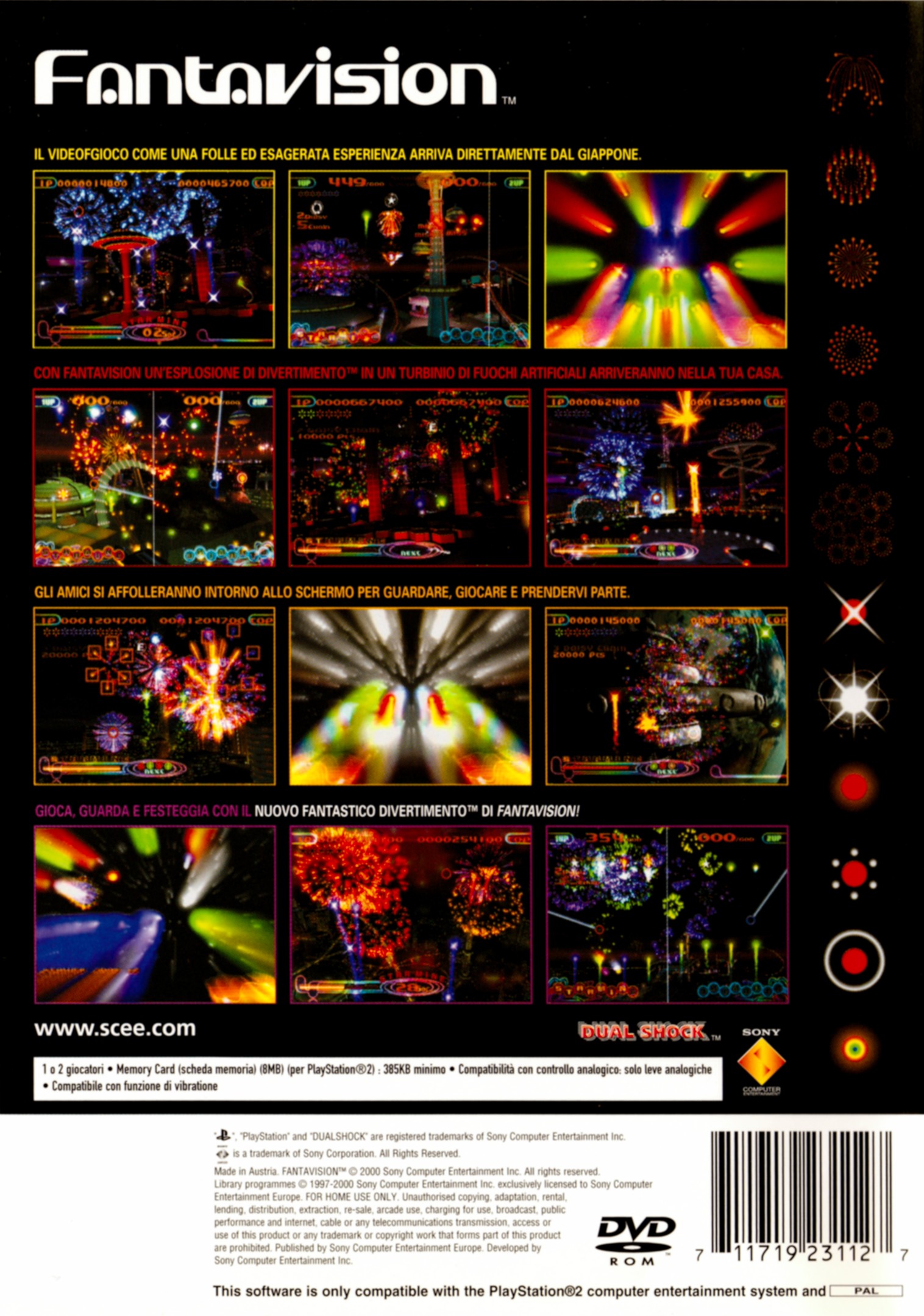 Fantavision PSX cover