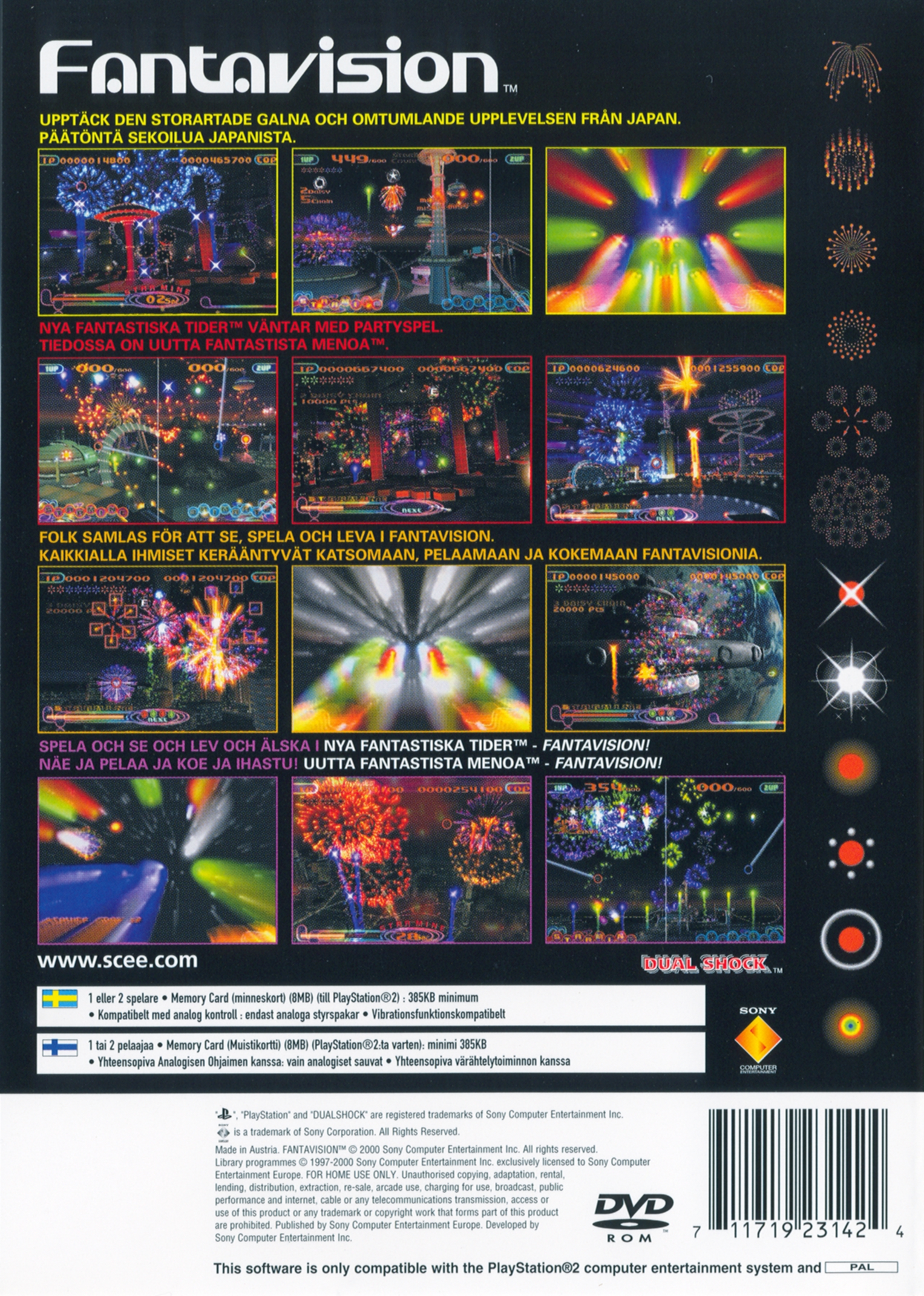 Fantavision PSX cover