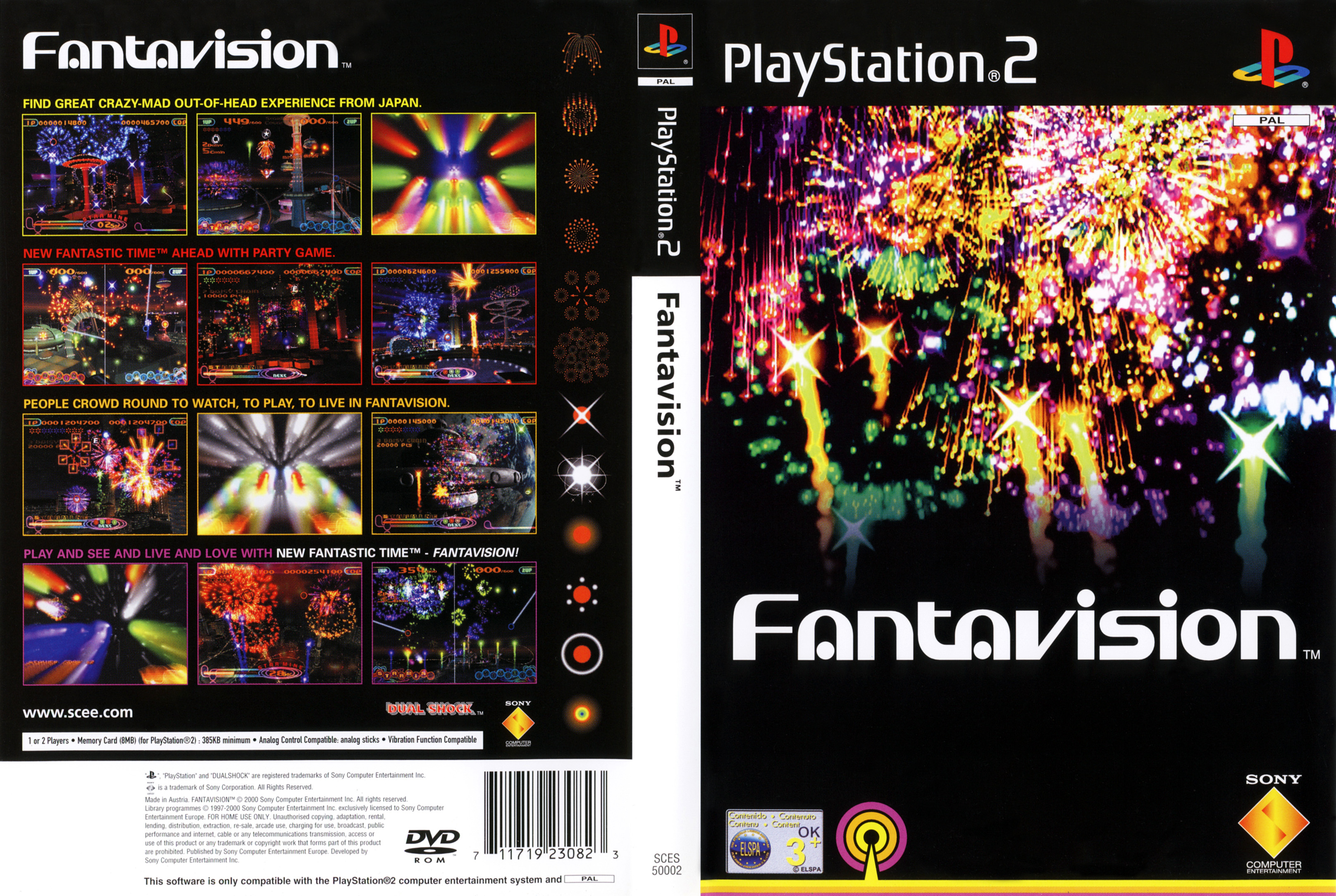Fantavision PSX cover