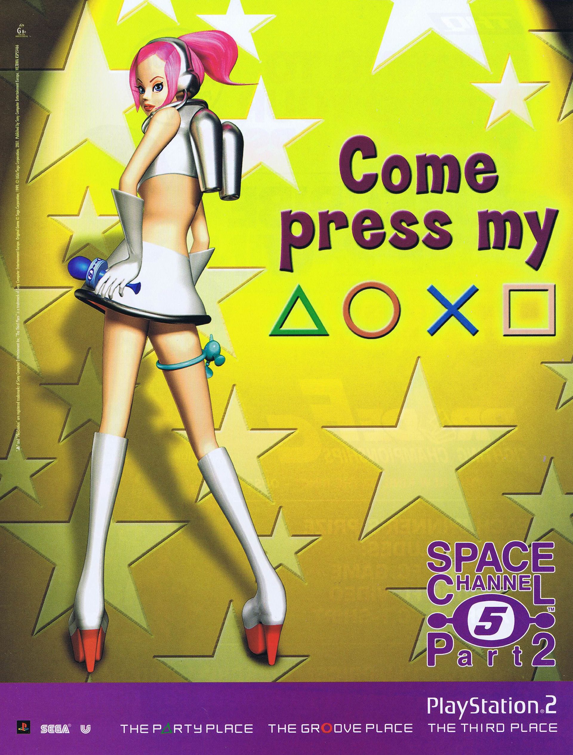 Space Channel 5 Part 2 PSX cover