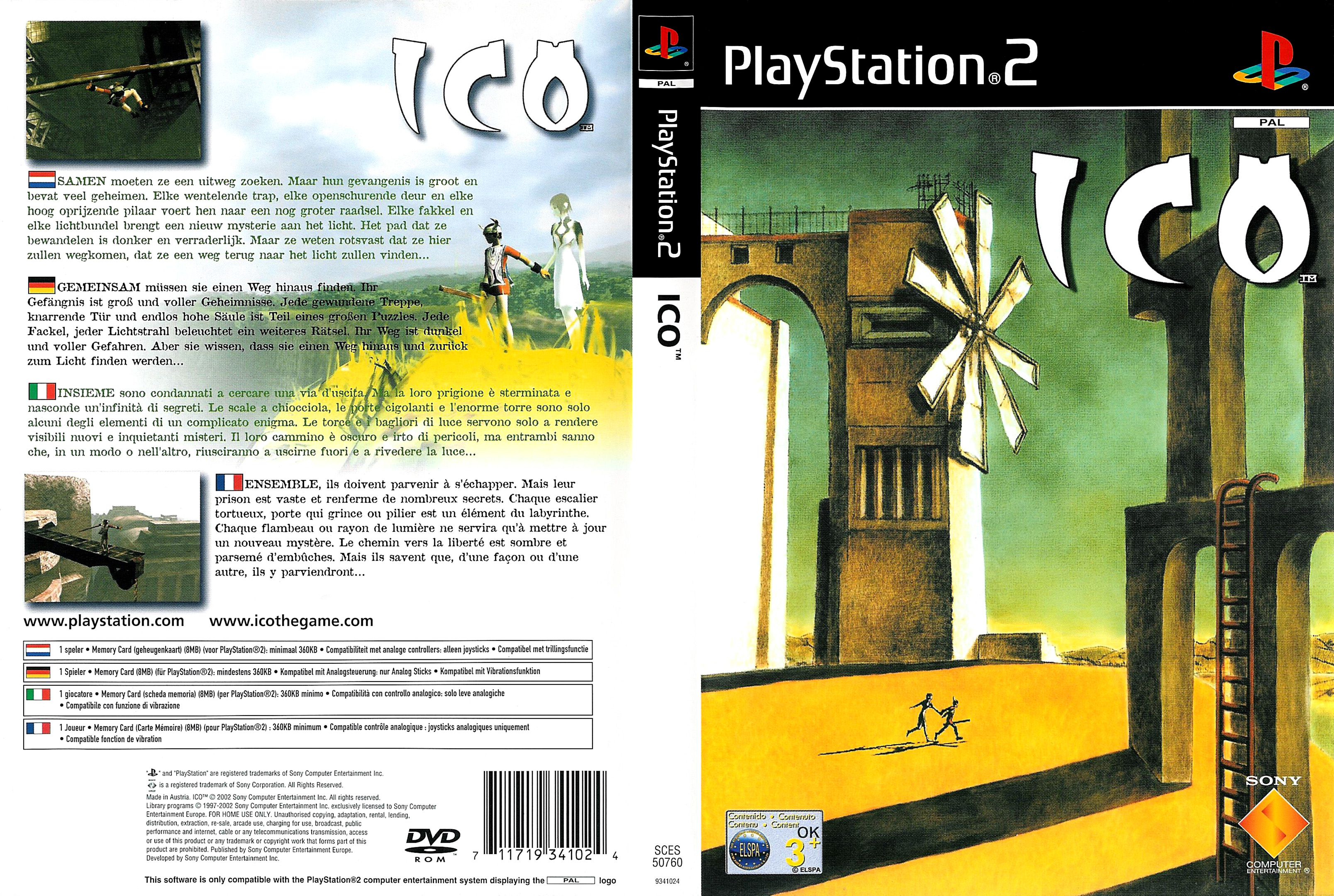 Ico PSX cover
