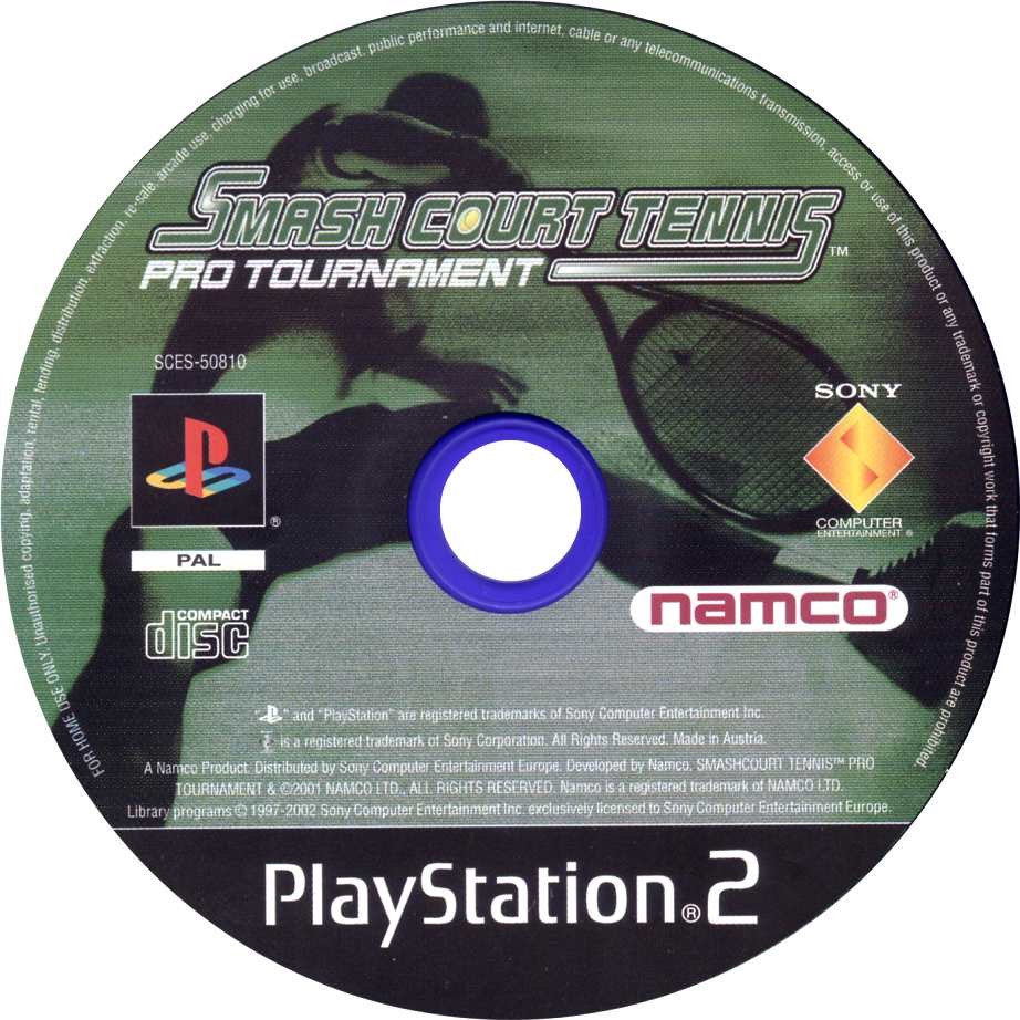 Smash Court Tennis: Pro Tournament PS2 cover