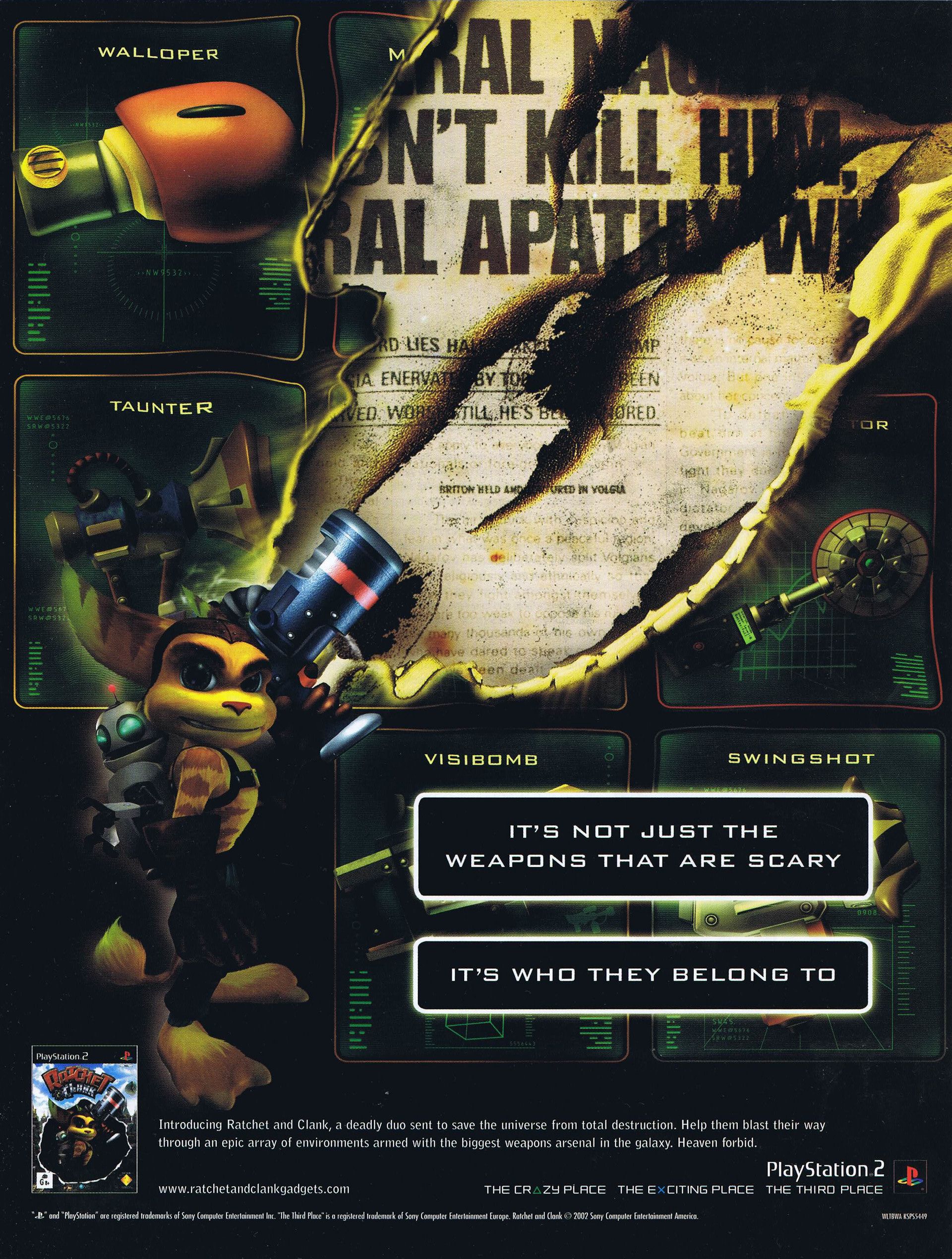 Ratchet & Clank PS2 cover