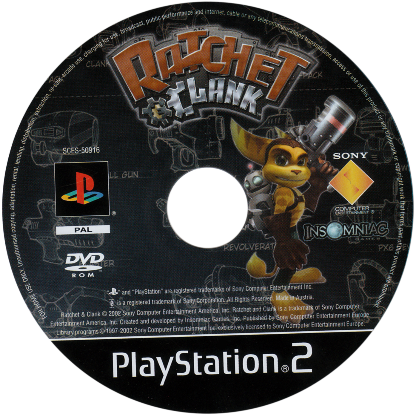 Ratchet & Clank PS2 cover
