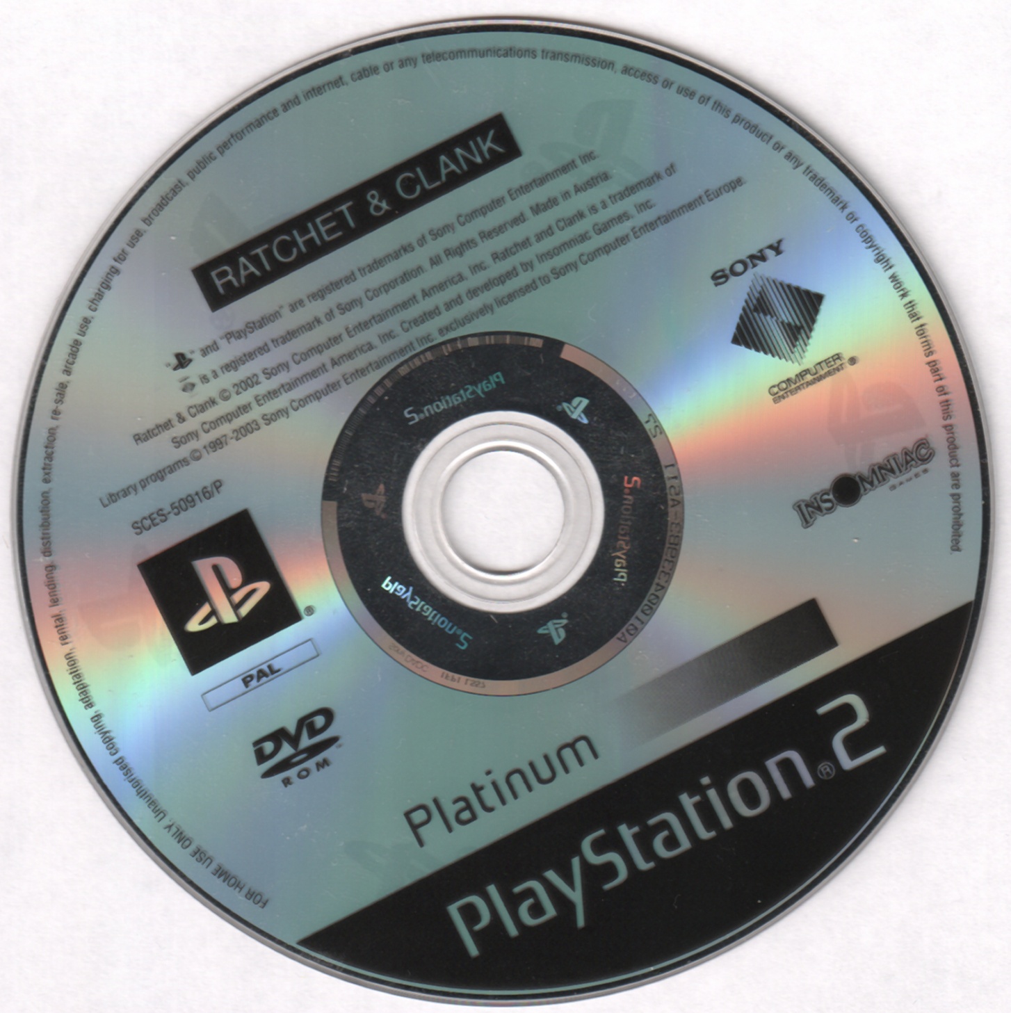 Ratchet & Clank PS2 cover