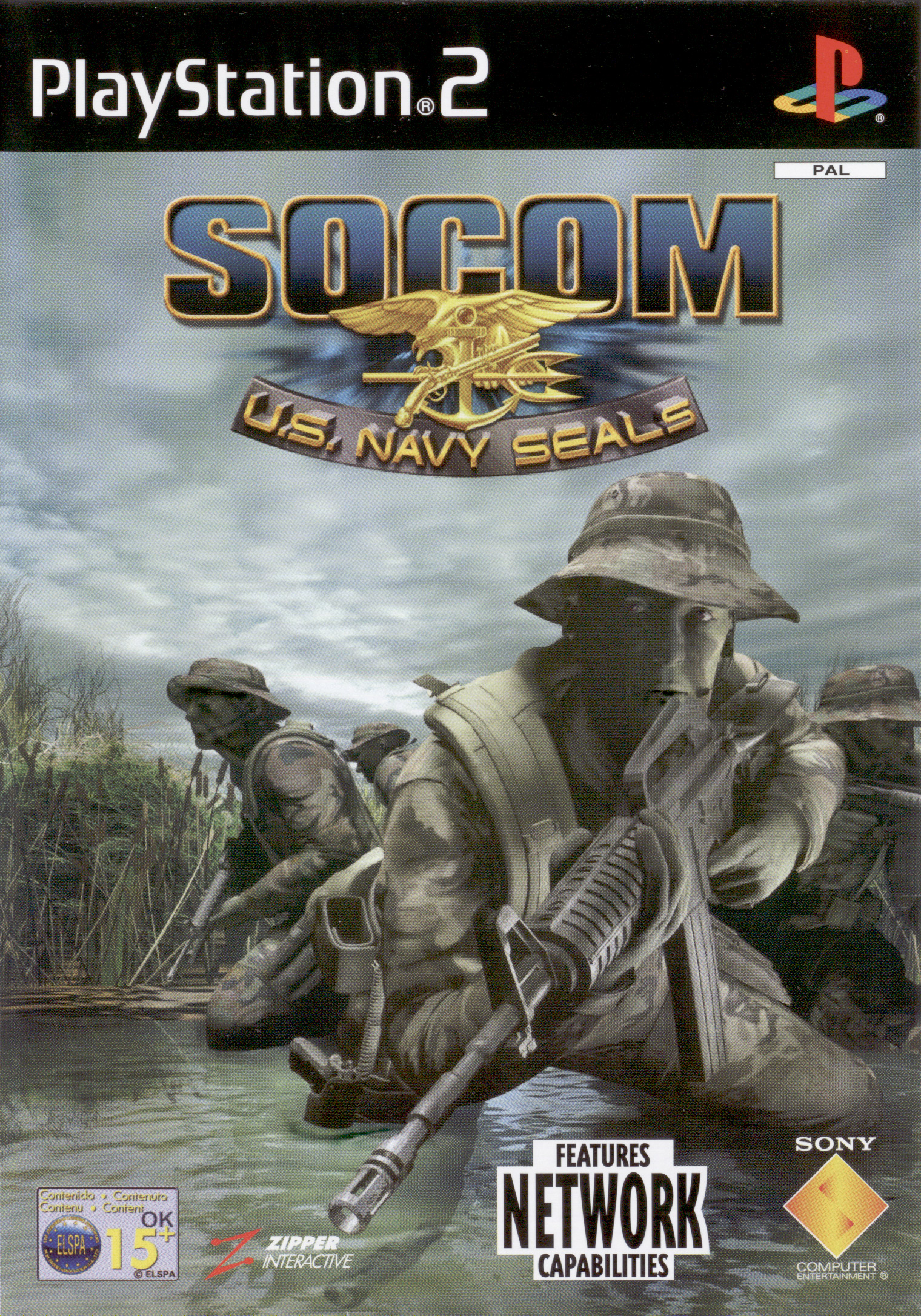 SOCOM - U.S. Navy Seals PS2 cover