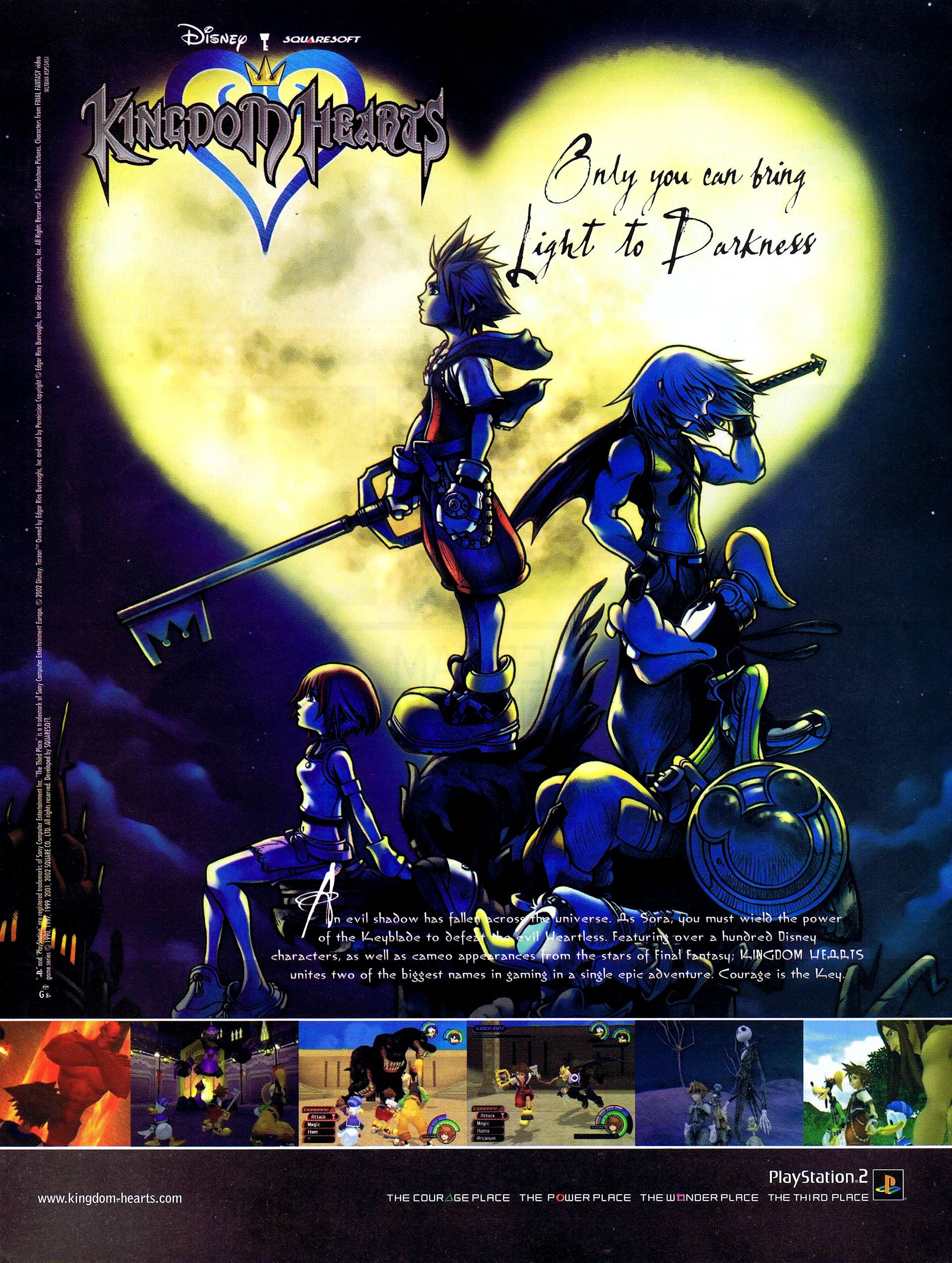 Kingdom Hearts PSX cover