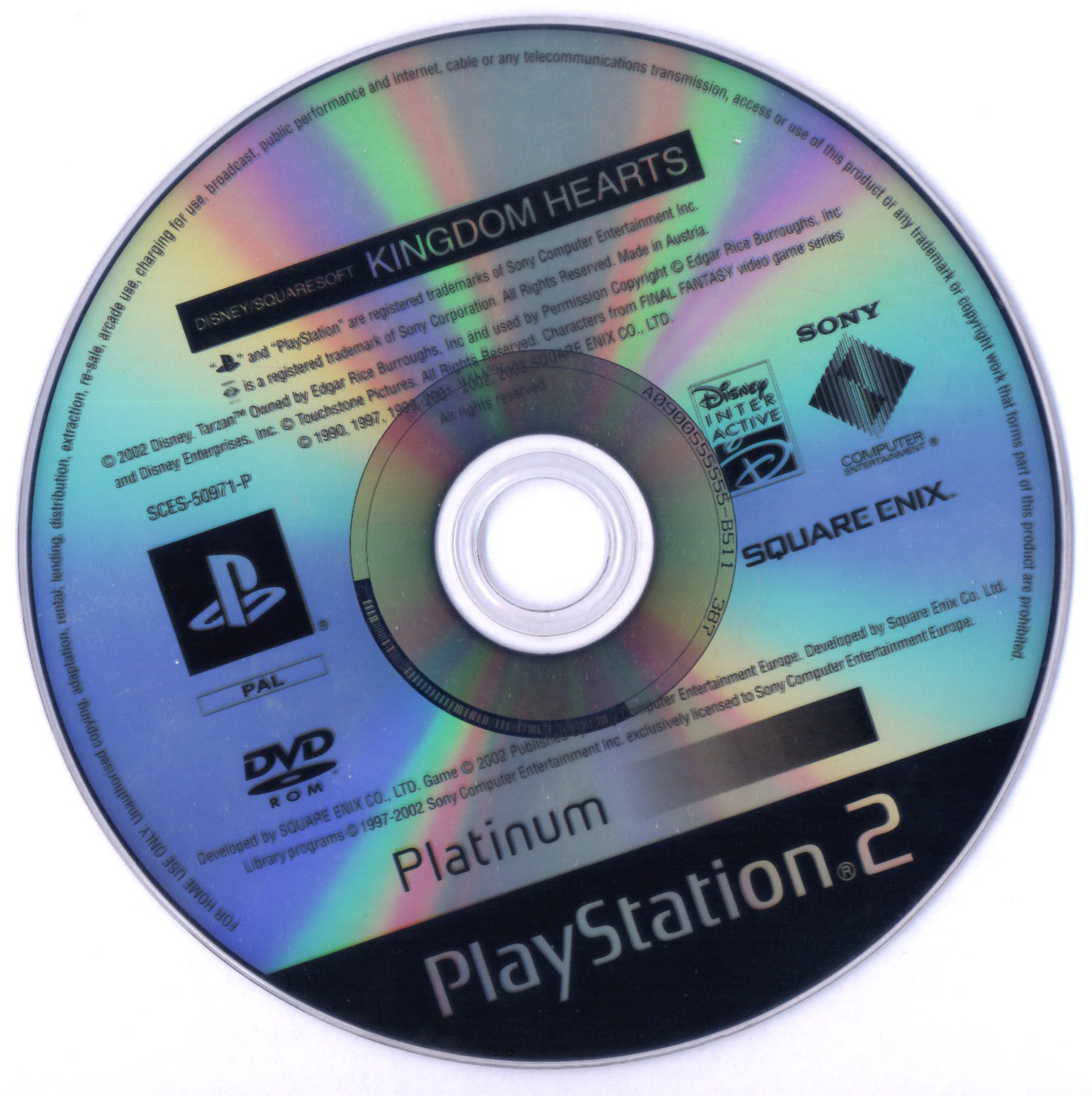 Kingdom Hearts PSX cover