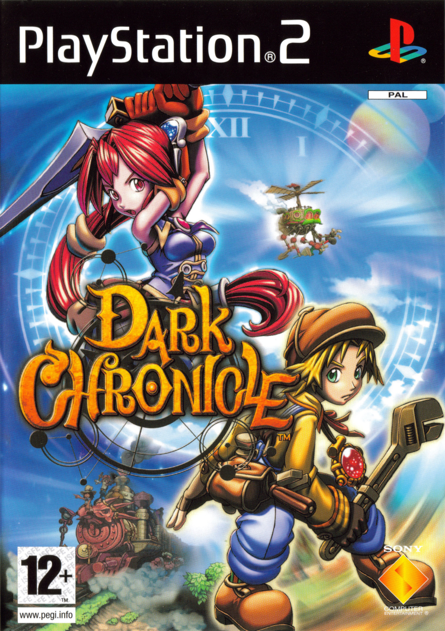 Dark Chronicle PSX cover