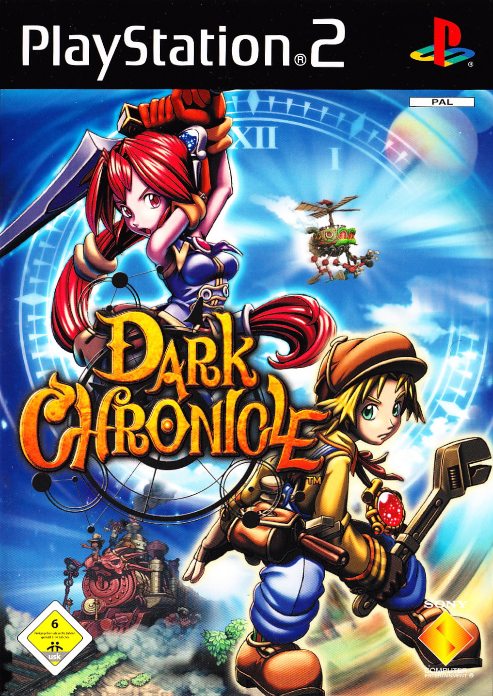 Dark Chronicle PSX cover