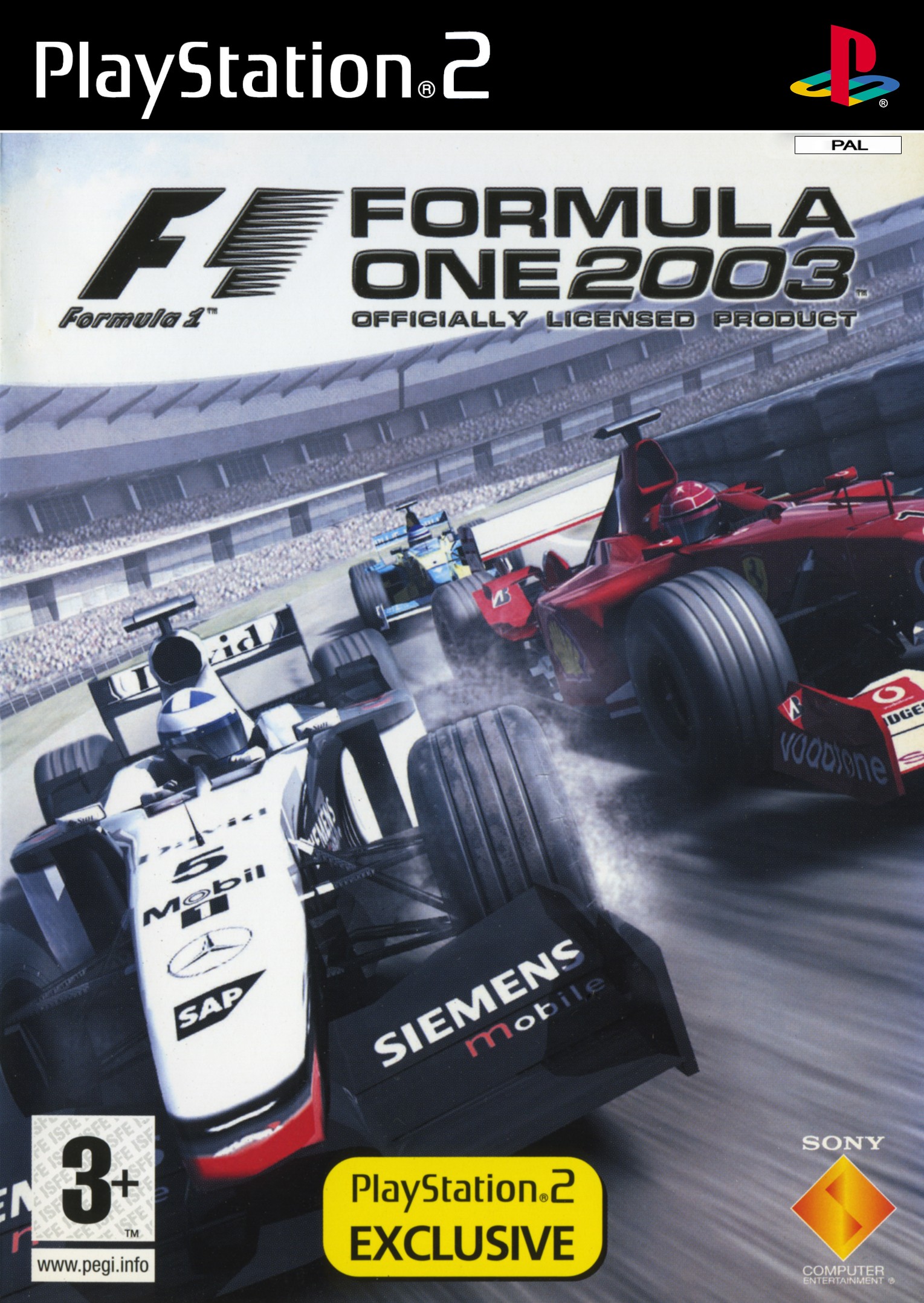 Formula One 2003 PSX cover