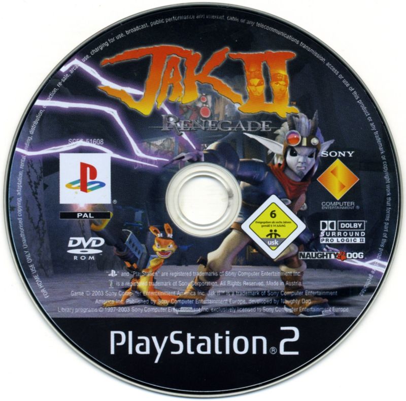 Jak II - Renegade PS2 cover