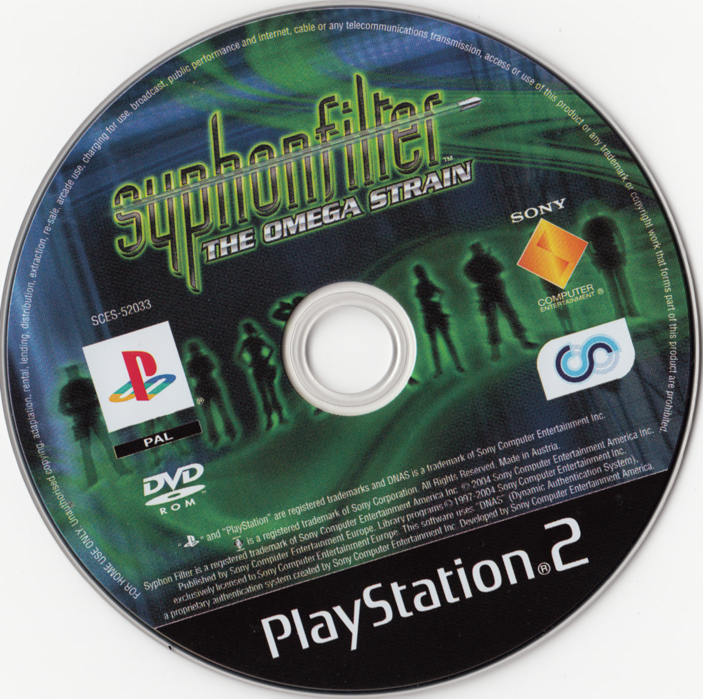 Syphon Filter - The Omega Strain PS2 cover
