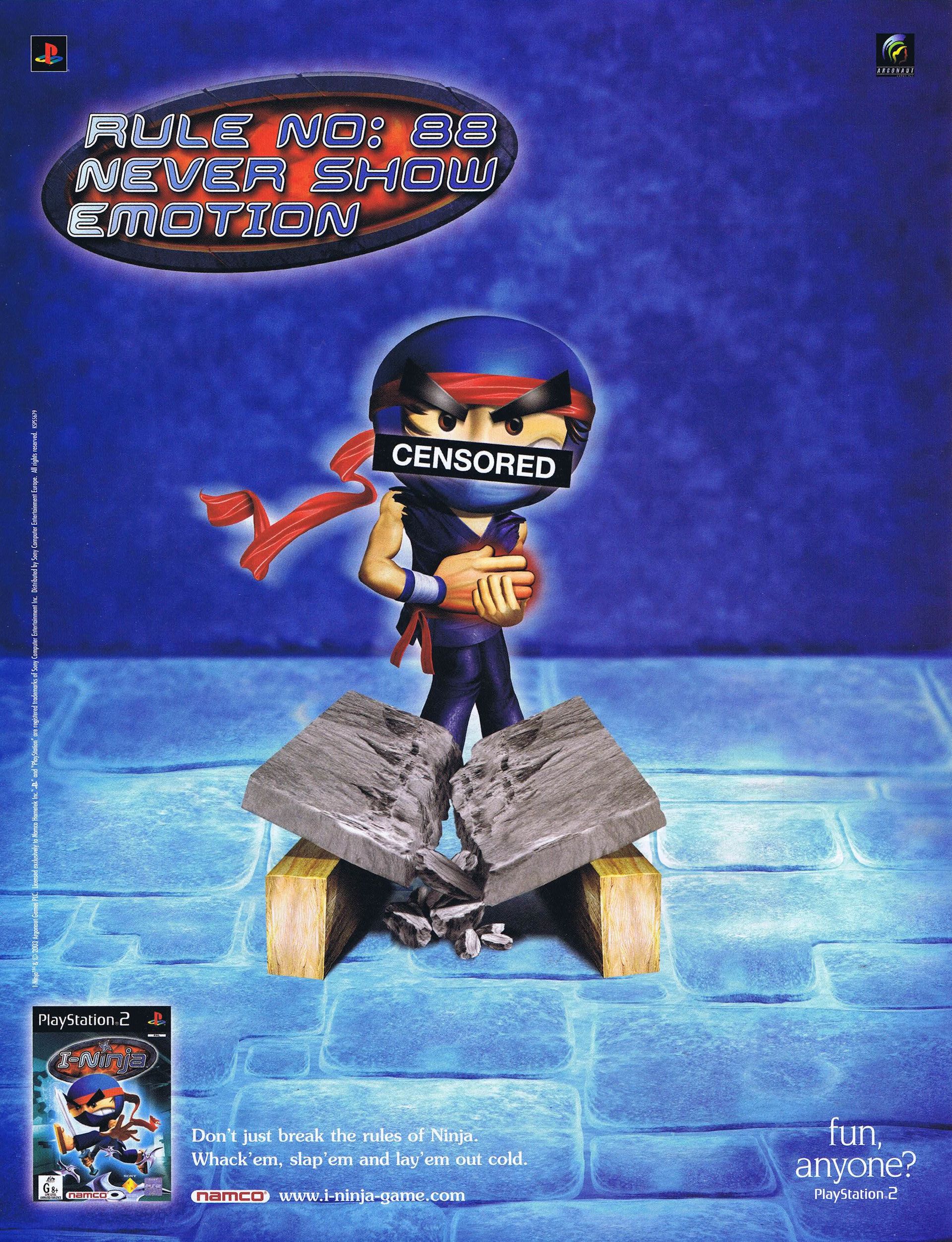 I-Ninja PS2 cover