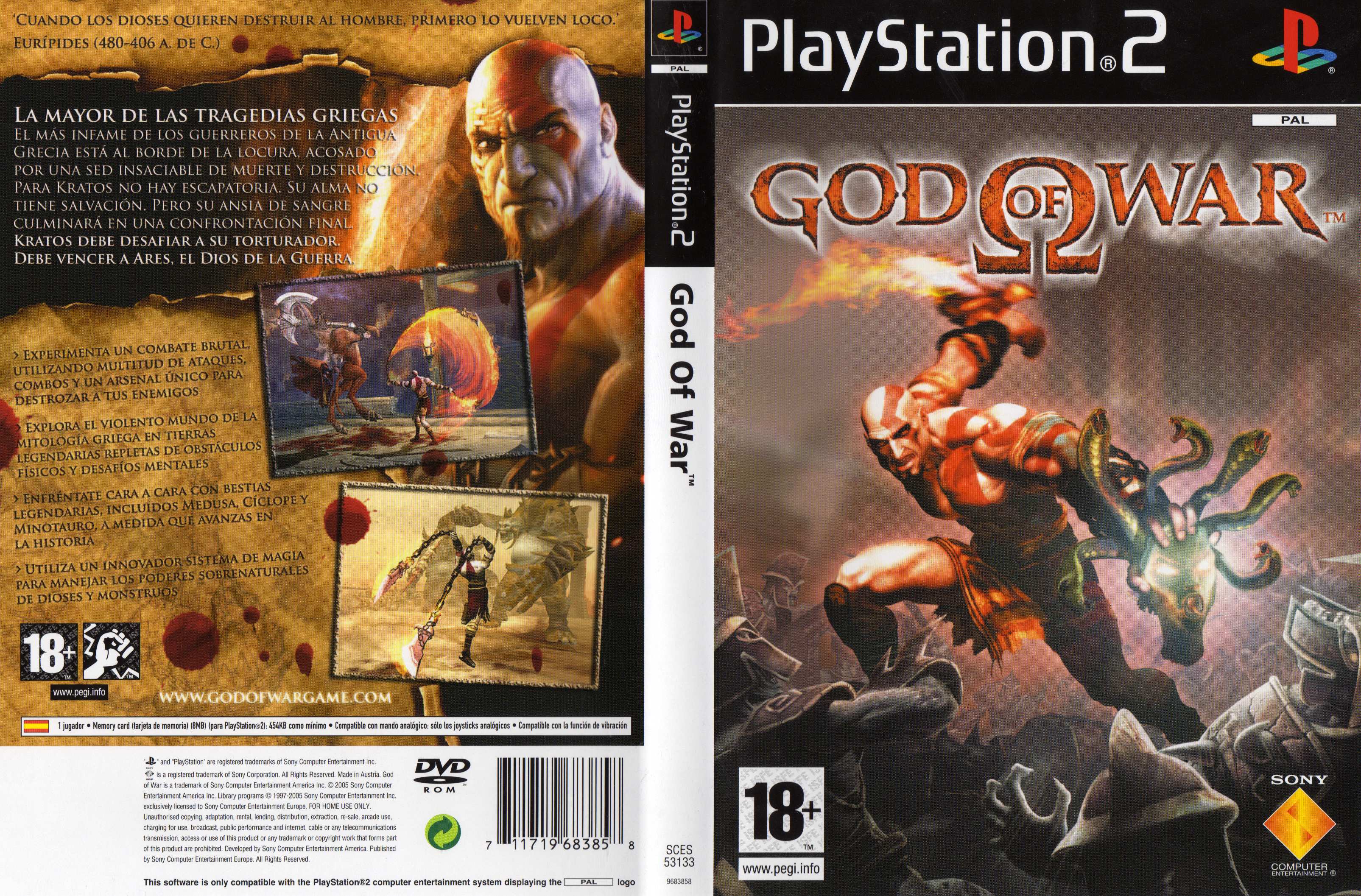God of War PSX cover