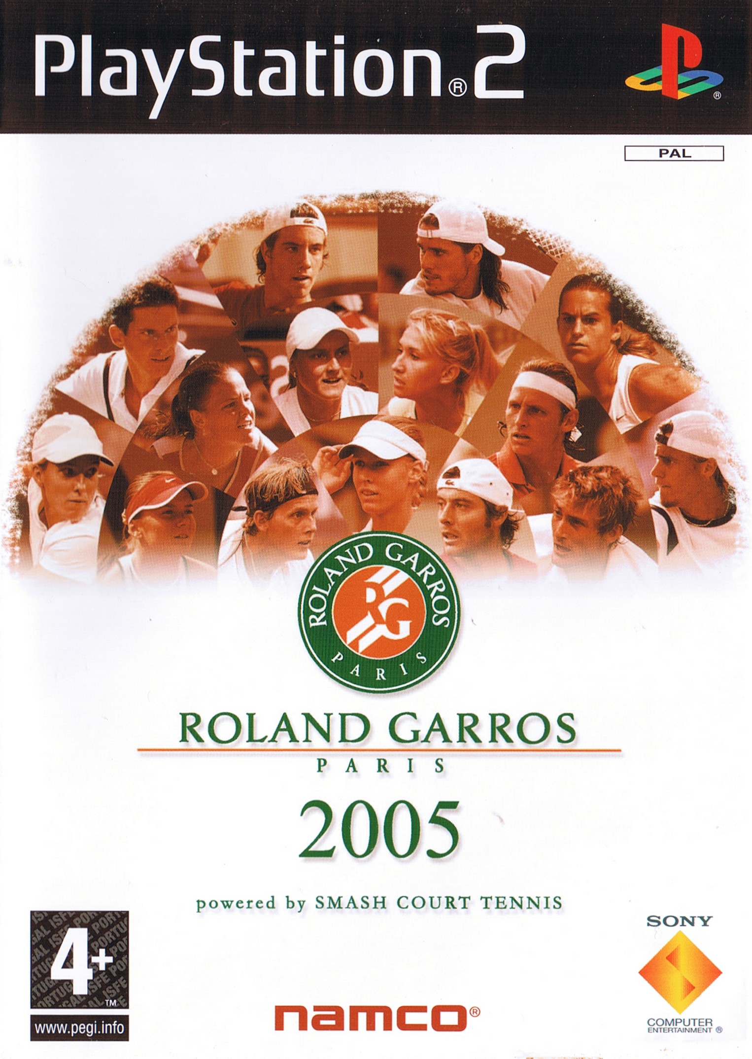 Roland Garros 2005 - Powered by Smash Court Tennis PSX cover