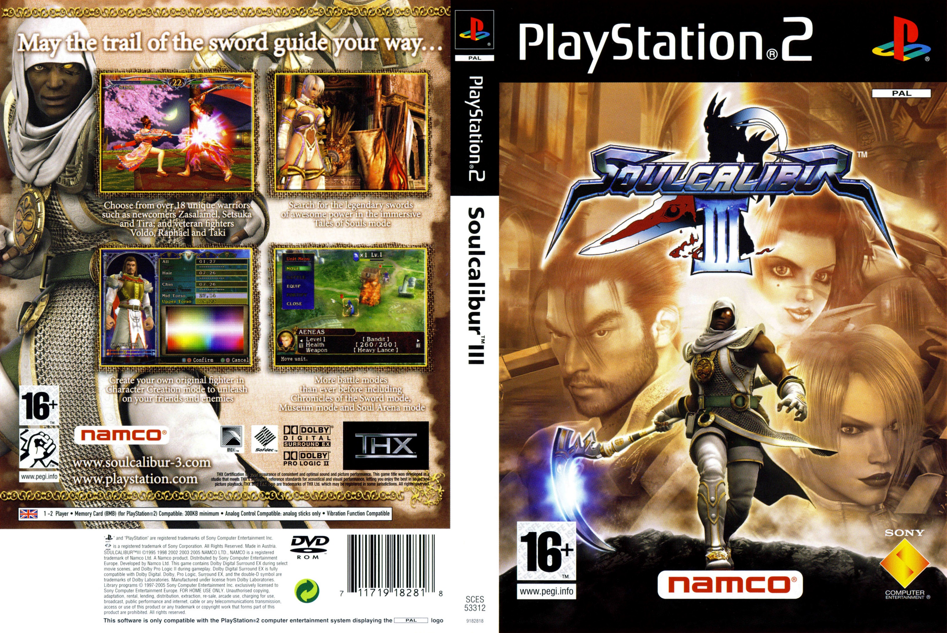 Soul Calibur III PSX cover