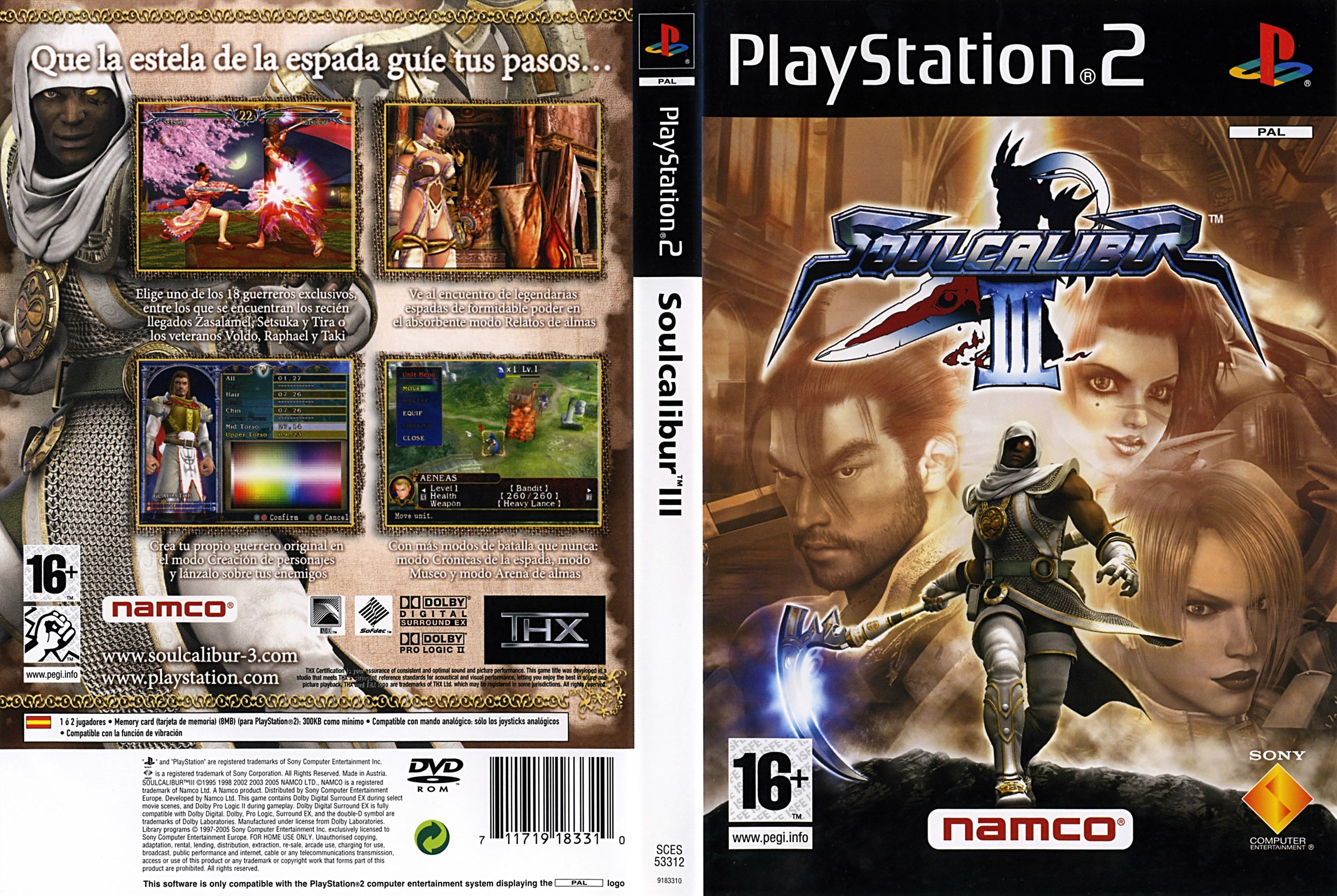 Soul Calibur III PSX cover