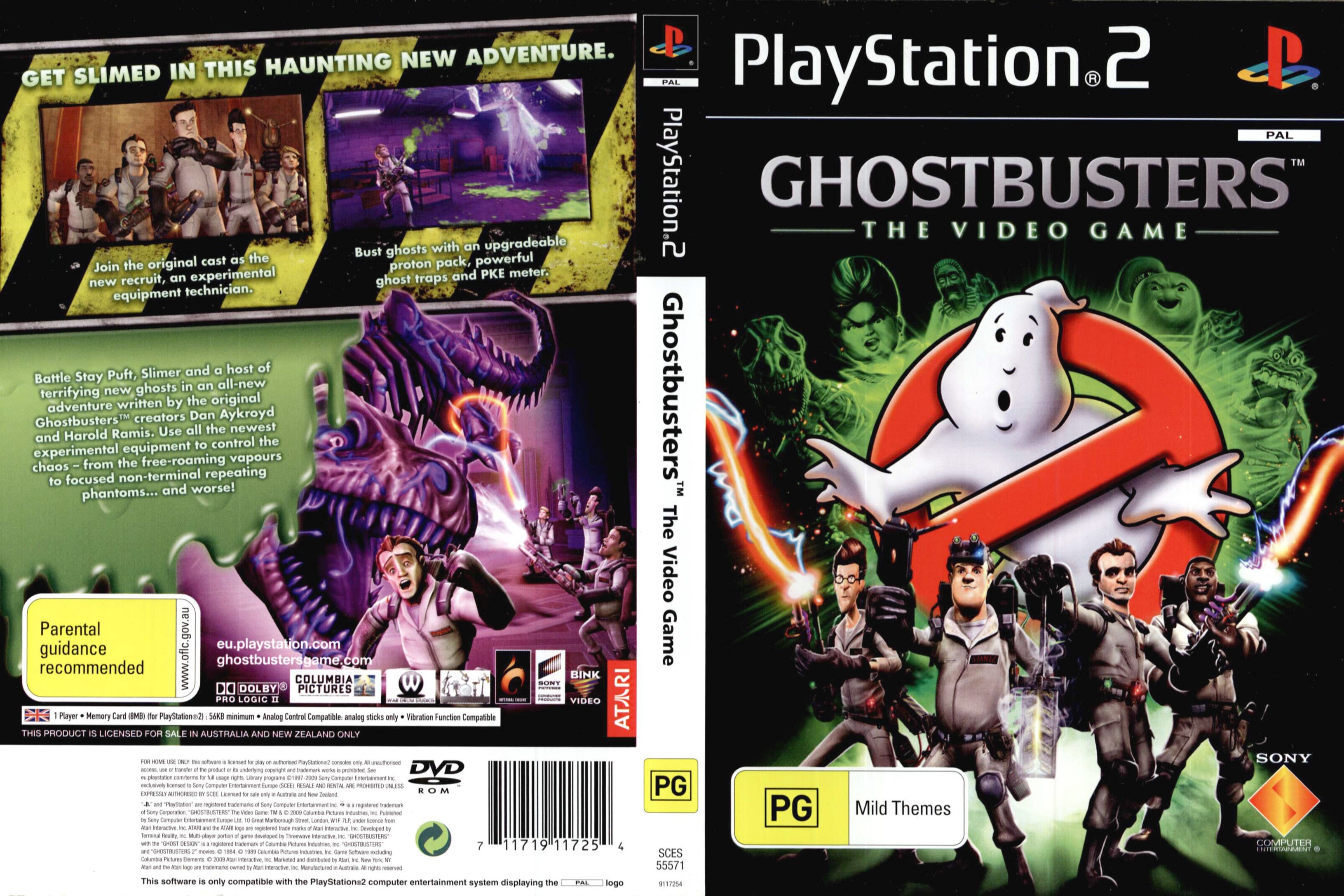 Ghostbusters - The Video Game PSX cover