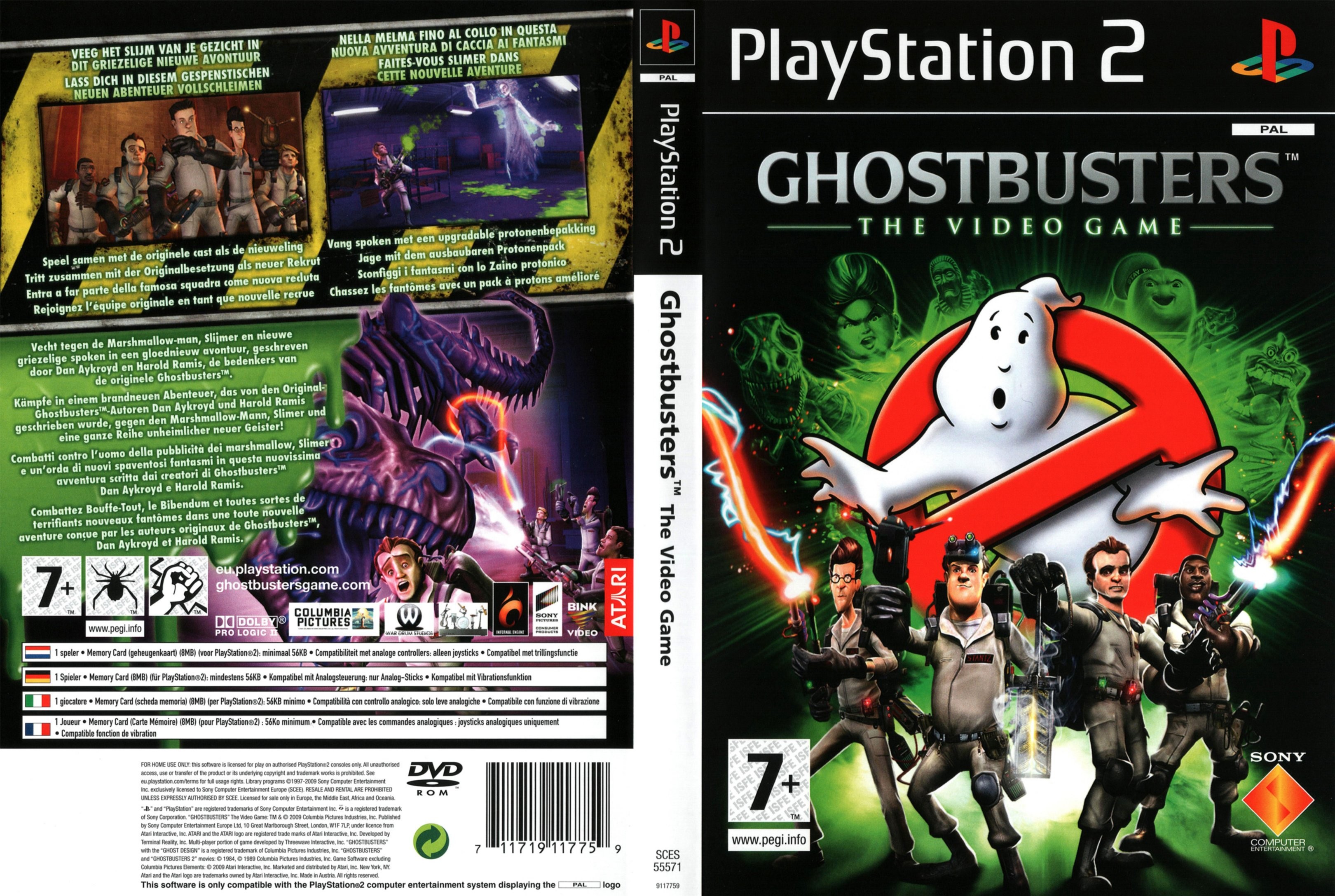 Ghostbusters - The Video Game PSX cover