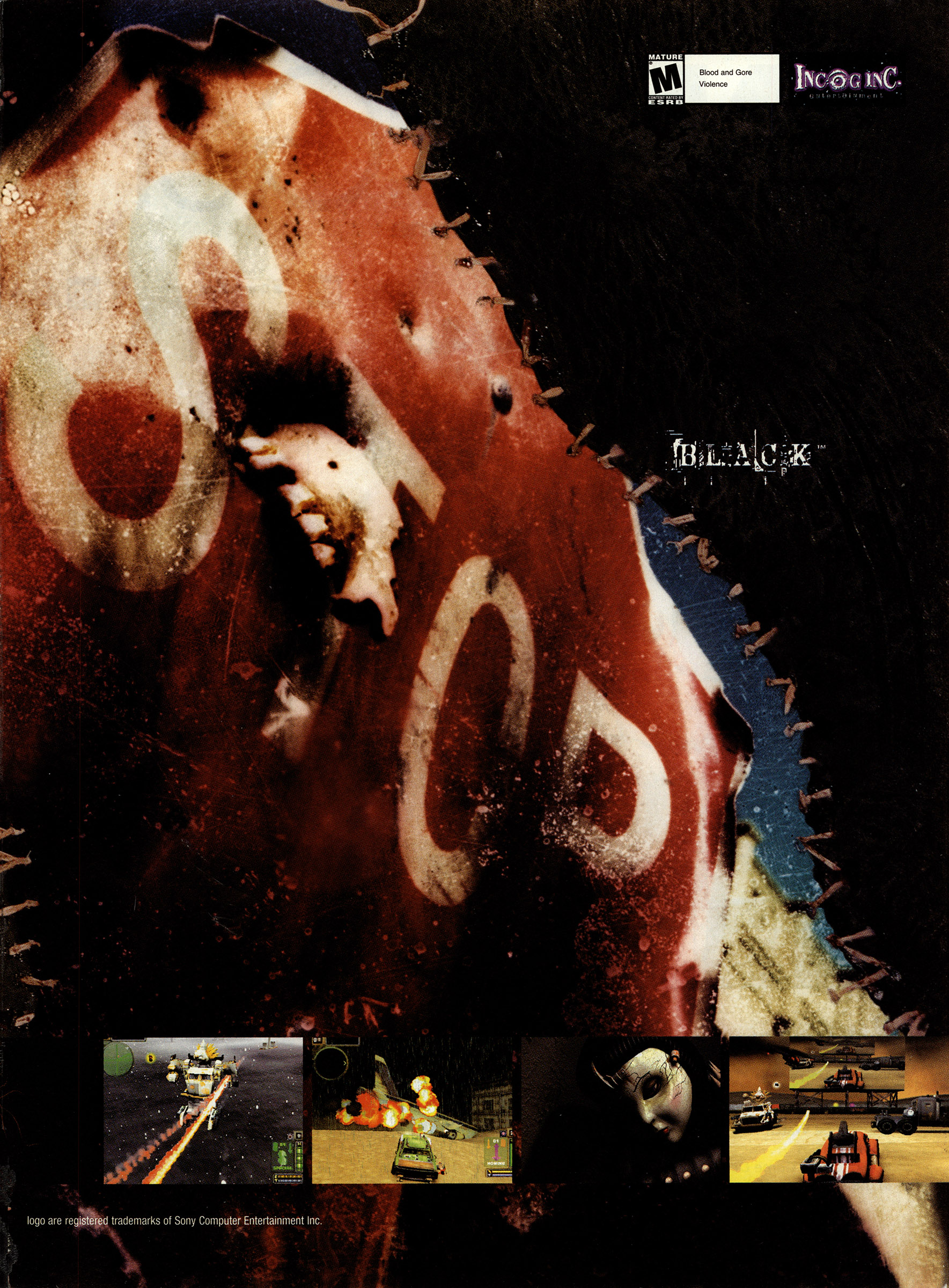 Twisted Metal - Black PS2 cover