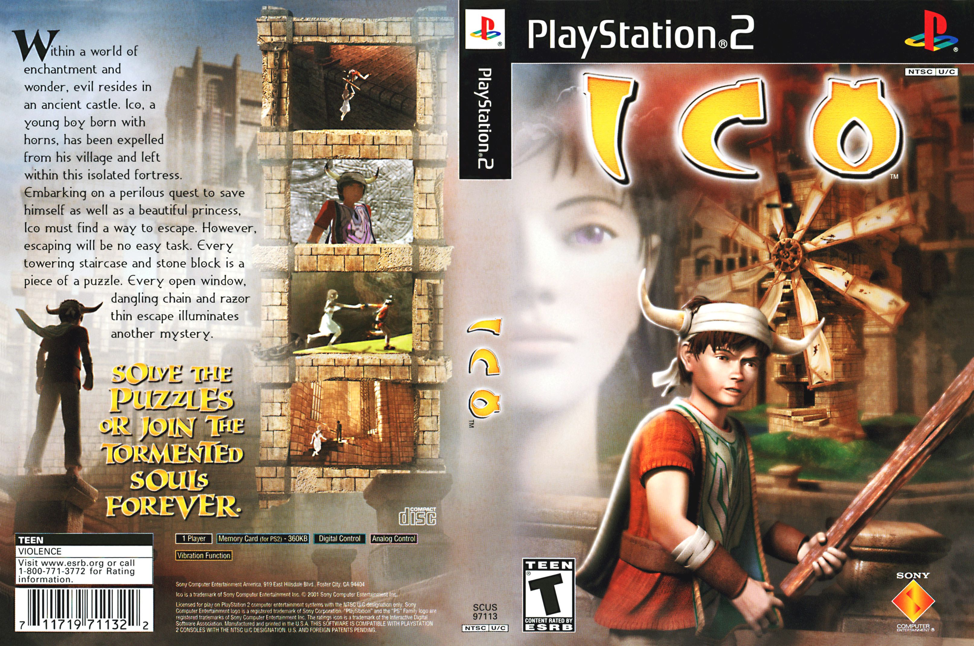 Ico PSX cover