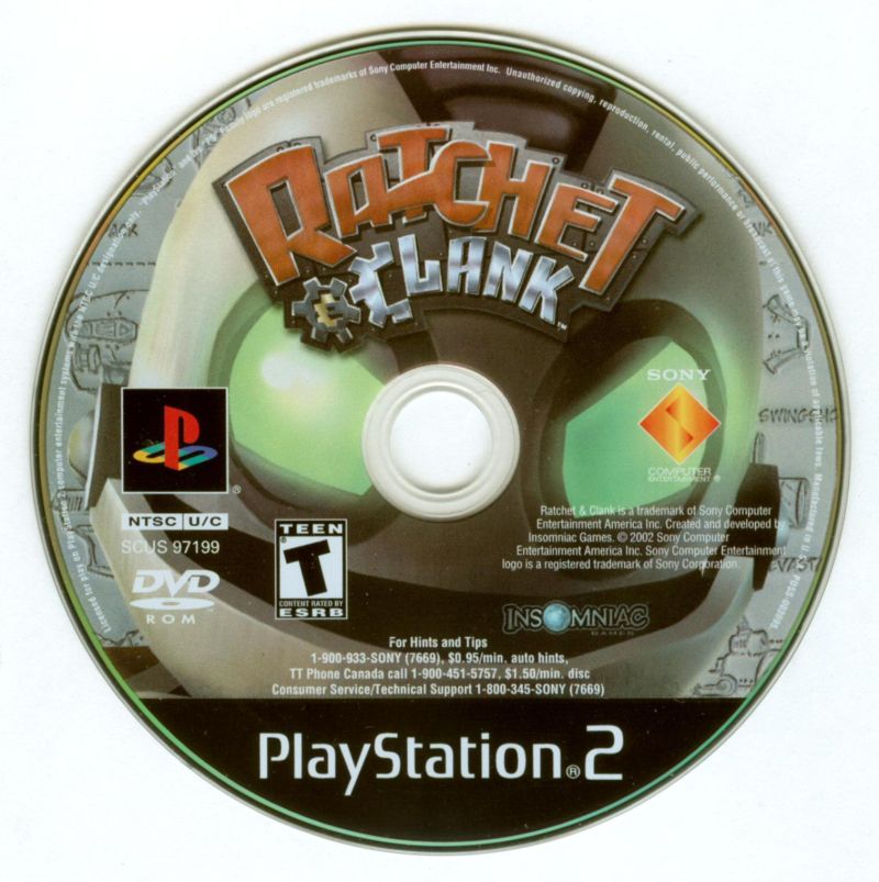 Ratchet & Clank PS2 cover
