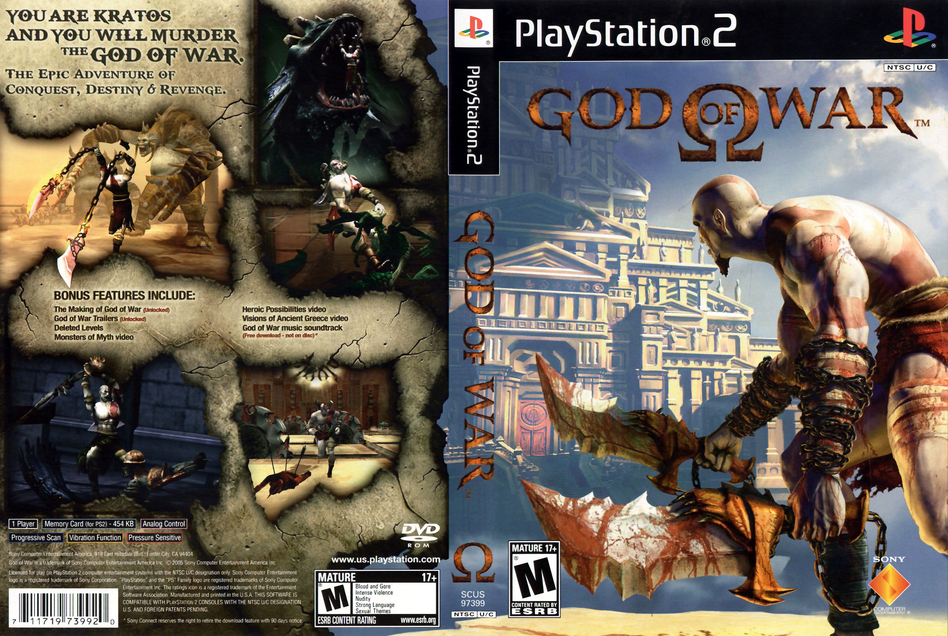 God of War PSX cover