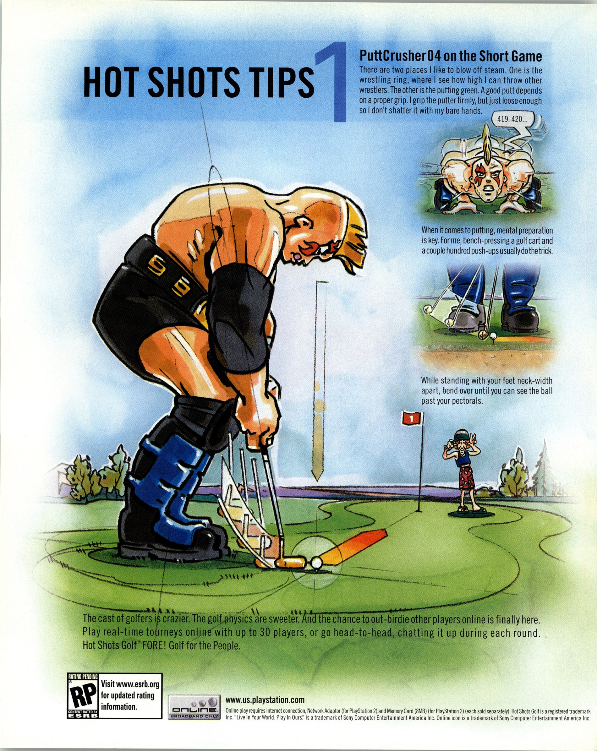 Hot Shots Golf Fore! PSX cover