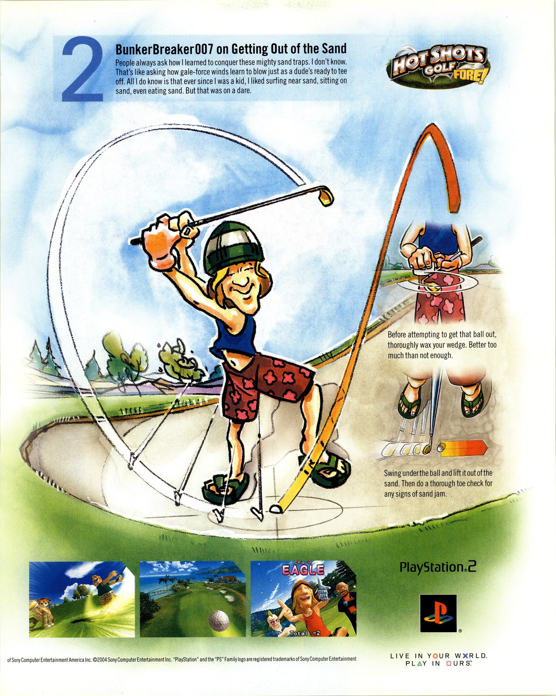 Hot Shots Golf Fore! PSX cover