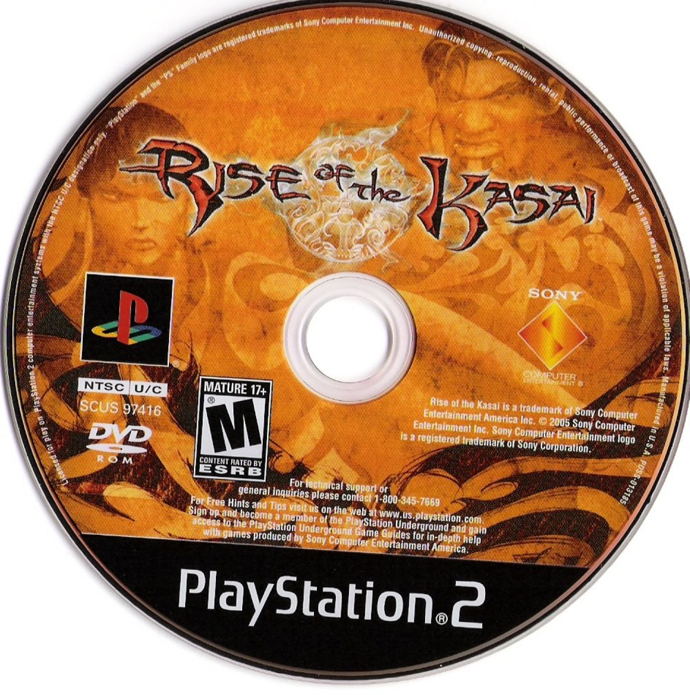 Rise of the Kasai PS2 cover