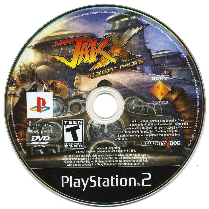 Jak X - Combat Racing PS2 cover