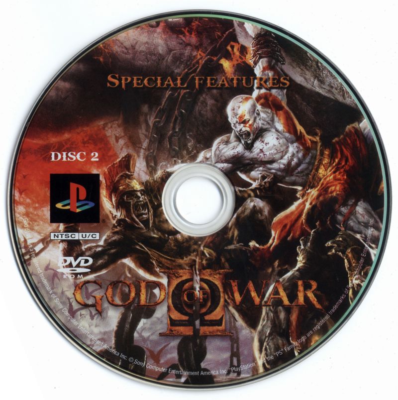 God of War II PS2 cover