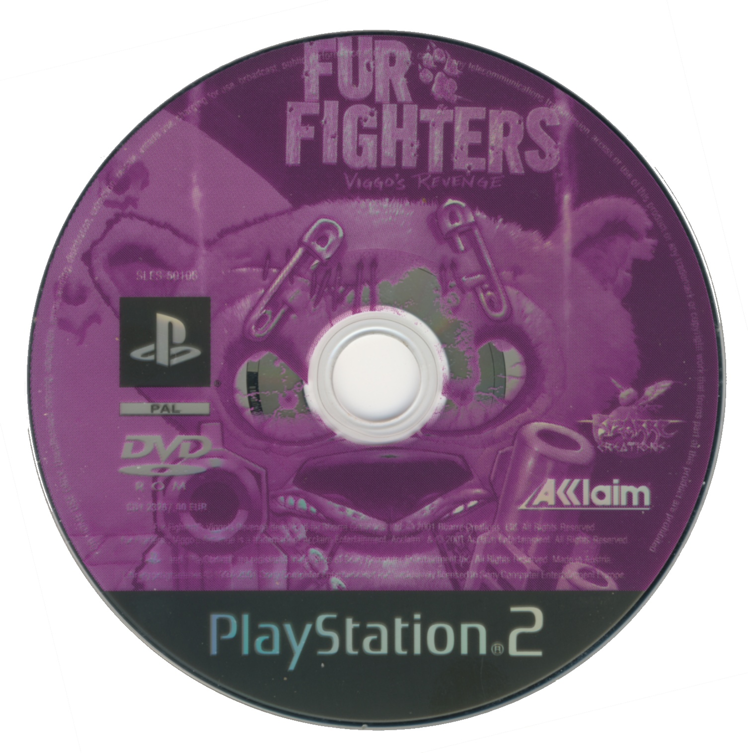 Fur Fighters - Viggo's Revenge PSX cover